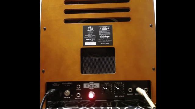 Epiphone Century amplifier mod смотреть онлайн