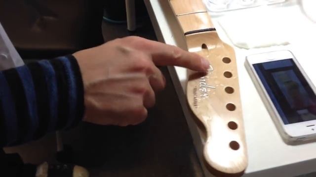 How To Apply Fender Telecaster Decal
