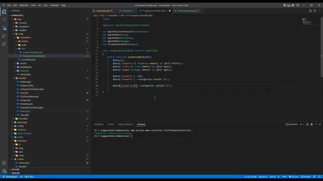 20 - Complete Real Estate Web Application using PHP with Laravel : Site Properties part 3 . смотреть онлайн