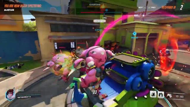 What Overwatch at 600 ping looks like смотреть онлайн