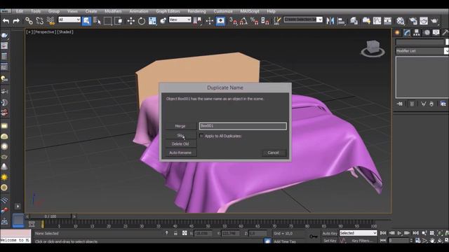 Tutorial 3ds max bed & bed cover 3d modelling смотреть онлайн