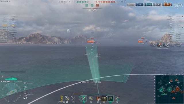 ЭСМИНЕЦ YUEYANG! ДЖОННИ, У НЕГО ПЕРЕЗАРЯДКА ТОРПЕД! WORLD OF WARSHIPS смотреть онлайн