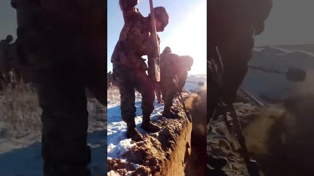 Зима, окопи і -20 градусів))) смотреть онлайн