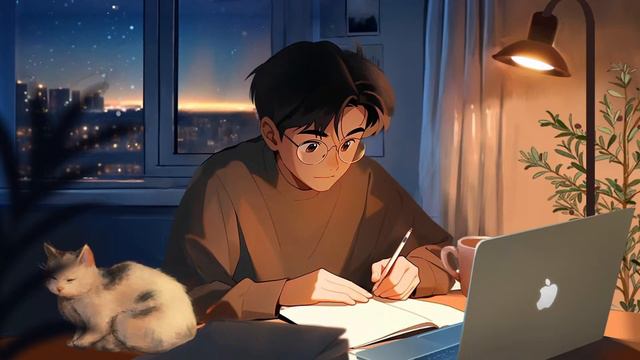 Late Night Vibes 🌙 Music That Makes U More Inspired To Study & Work - Lofi / Relax / Stress Relief