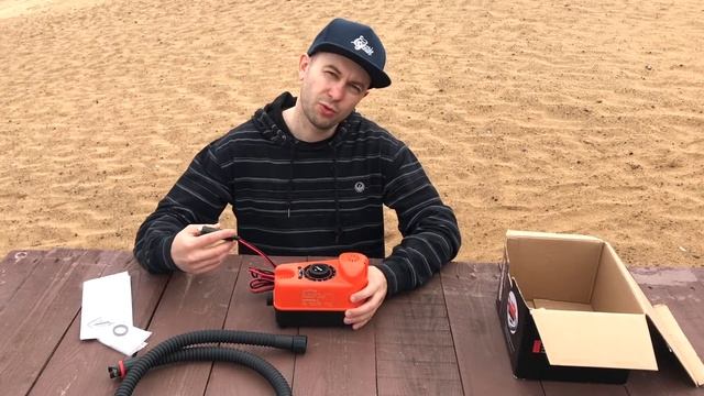 Электро-насос для SUP доски Bravo BP12-B. Распаковка, обзор, тест на САПборде. смотреть онлайн