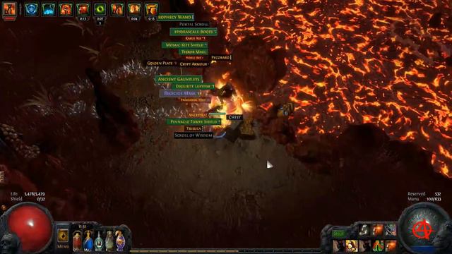 Path of Exile - (3.0) 220k DPS TRIPLE AURA 2H SUNDER GUIDE! смотреть онлайн