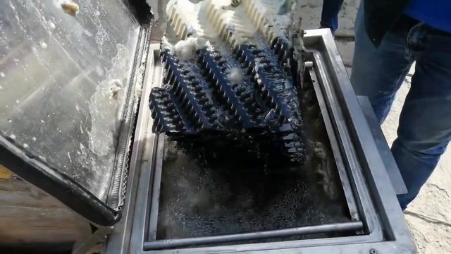 Тестовая ультразвуковая очистка секции оросителя градирен (АЭС) смотреть онлайн