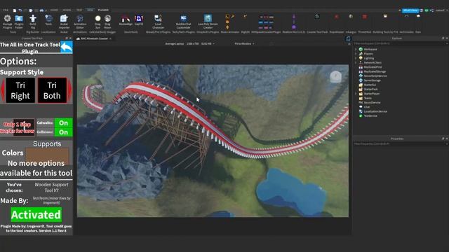 ~ “Wild Beast” ~ RMC CFRAME Roller Coaster! Roblox Studio смотреть онлайн