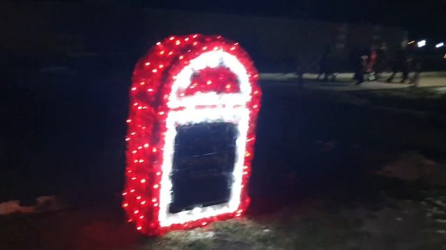 Новогодние фотозоны в Краматорске. Сад Бернадского смотреть онлайн