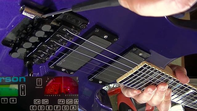 Setup and Intonate a 1994 USA Jackson Limited Edition Guitar Center 30th Anniversary Dinky w/ D-tun смотреть онлайн