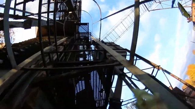 Заброшенный элеватор в городе Советск, Кировская область, vlog путешествий #64 смотреть онлайн