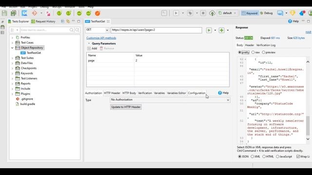 Katalon Studio - Rest API Testing - GET Request смотреть онлайн