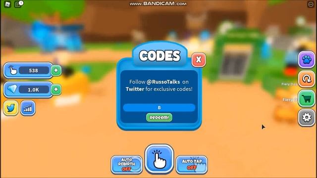 *ALL CODES WORK* [NEW] Tapping Gods ROBLOX смотреть онлайн