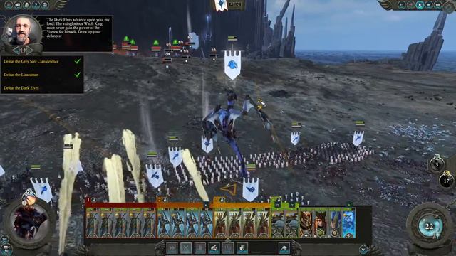 34-Tyrion final battle!-Tyrion warhammer 2 total war. campaign (legendary) high elves смотреть онлайн