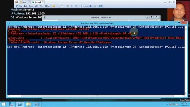 Powershell Chapter-2 TCP/IP Configuration смотреть онлайн