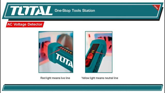 TOTAL THT2910003 | كاشف تيار كهرباء 12V:1000V-AC смотреть онлайн