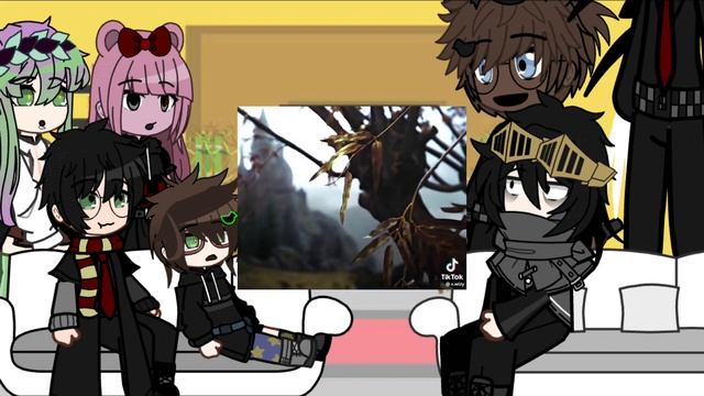 •Fandoms react to each other• ||1/7|| ||Harry potter|| смотреть онлайн