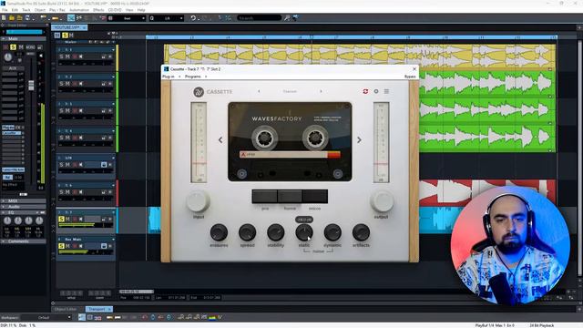 ЗВУК КАССЕТЫ 90х ДОБАВЛЯЕМ В СВОЙ ТРЕК. WAVESFACTORY CASSETTE смотреть онлайн