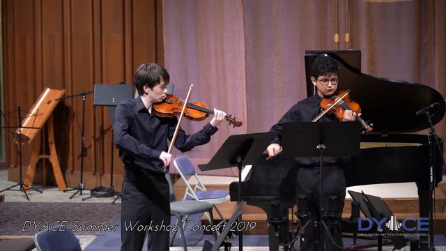 Leclair - Duet No. 1 for 2 Violins, Op.12 1st and 2nd mvmts - DYACE смотреть онлайн