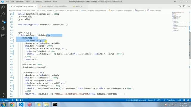 How to use RxJS Switchmap in Angular 8 autocomplete смотреть онлайн