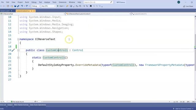 39. Learn WPF in small Steps: Create Custom Control смотреть онлайн