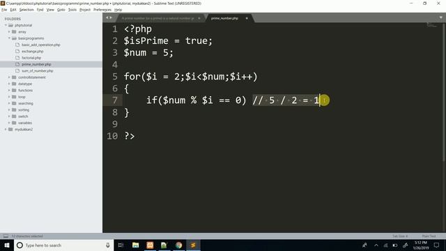 How to check prime number in PHP | Prime number in php | Prime Number смотреть онлайн