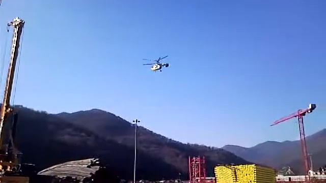 Вертолёты на Красной поляне. #75 смотреть онлайн