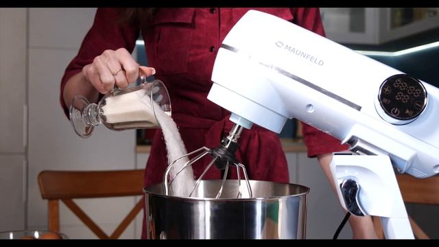 Миксер планетарный MAUNFELD MF-423 смотреть онлайн