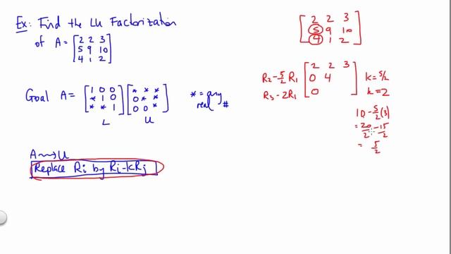 LU Factorization смотреть онлайн