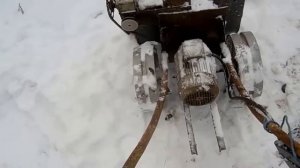 Самодельный снегоуборщик недостатки