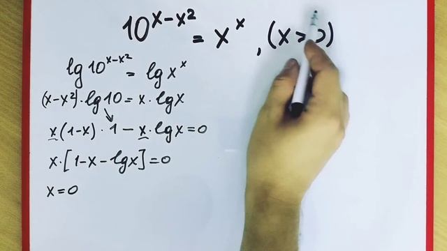 Задача из советской математики. Логарифмирование не поможет смотреть онлайн