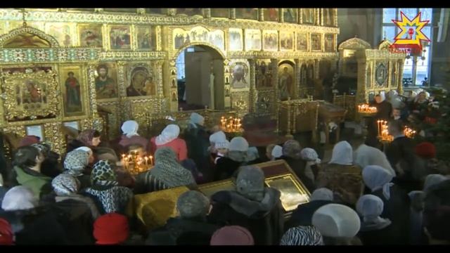 Рождество Христово 07.01.2018. Прямая трансляция Божественной литургии в г. Чебоксары смотреть онлайн