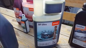 Оригинальное масло для бензосмеси - Stihl HP Ultra (СТОП ПОДДЕЛКАМ!)