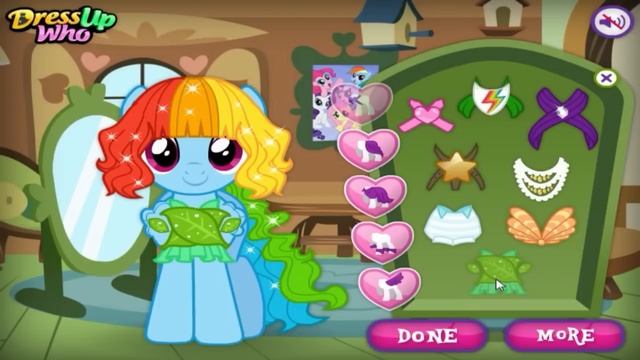 MLP Hair Salon: Hairdresser Applejack | Twilight Sparkle, Rainbow Dash & Fluttershy Makeover смотреть онлайн