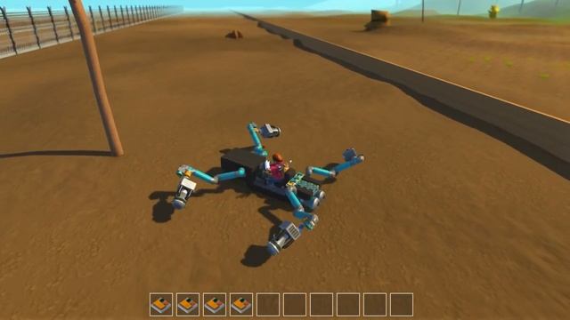 Designing The Half-Map Racetrack - Let's Play Scrap Mechanic - Part 102 смотреть онлайн