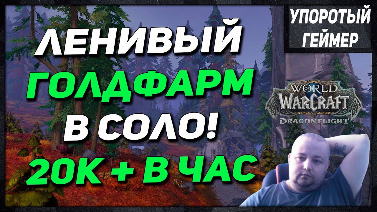 СОЛО фарм голды 20к+ в час! [WoW] [Dragonflight] смотреть онлайн