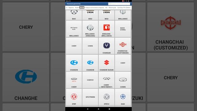 Diagzone Pro обзор марок 01_2023
