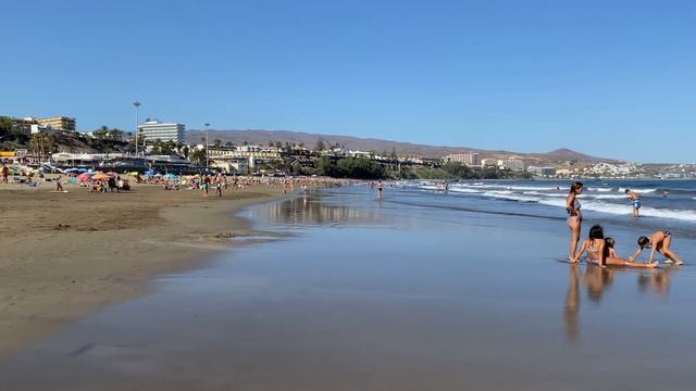 Gran Canaria Playa Del Ingles The Beach + The Dunes + The Boardwalk ?