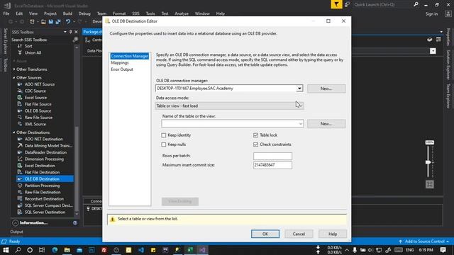 SSIS Data Import from an Excel Datasheet смотреть онлайн