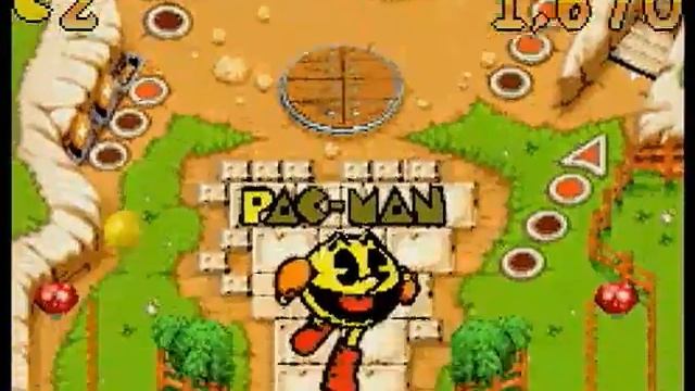Pac-Man Pinball Advance Game Boy Gameplay - Pac Village смотреть онлайн