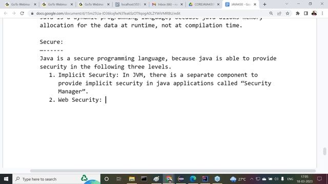 FULL STACK JAVA tutorials || Session - 3 || by Mr. Nagoor Babu On 18-03-2023 @4:30PM IST смотреть онлайн