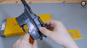 Макет пистолета Denix Mauser K96 (D7/1024Q) видео обзор 4k