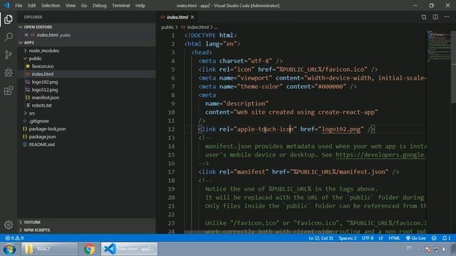034 - ReactJS - ANÁLISE DAS PASTAS E FICHEIROS DA APP смотреть онлайн