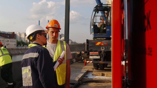 Вибропогружение шпунта Ларсена. Компания "ГРАУНД" смотреть онлайн