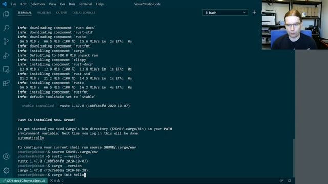 Rust toolchain & cargo-bitbake installation смотреть онлайн