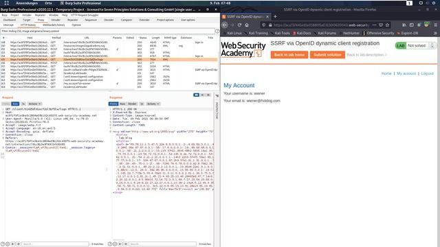 SSRF via OpenID dynamic client registration (Video solution, Audio) смотреть онлайн