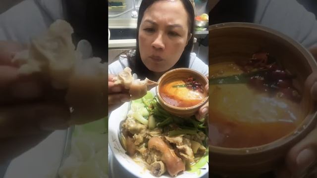 SINIGANG NA PATA NG BABOY #mukbang #satisfyingvideos