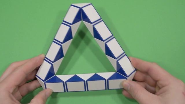 Змейка Рубика Треугольник Rubik`s Snake Triangle смотреть онлайн