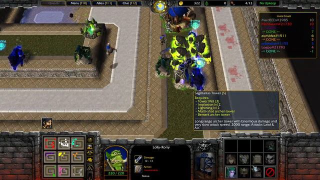 Spiral Survivor TD Final Edition Warcraft 3 TFT/Reforge | No Commentary #1