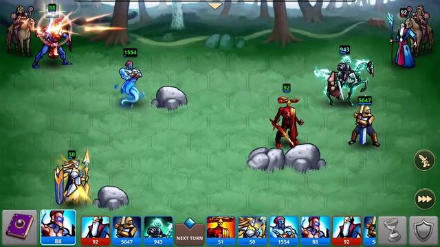 Heroes and Magic (mobile) | TNT| How many golds and gems can we get with the 1st Leaderboard? смотреть онлайн